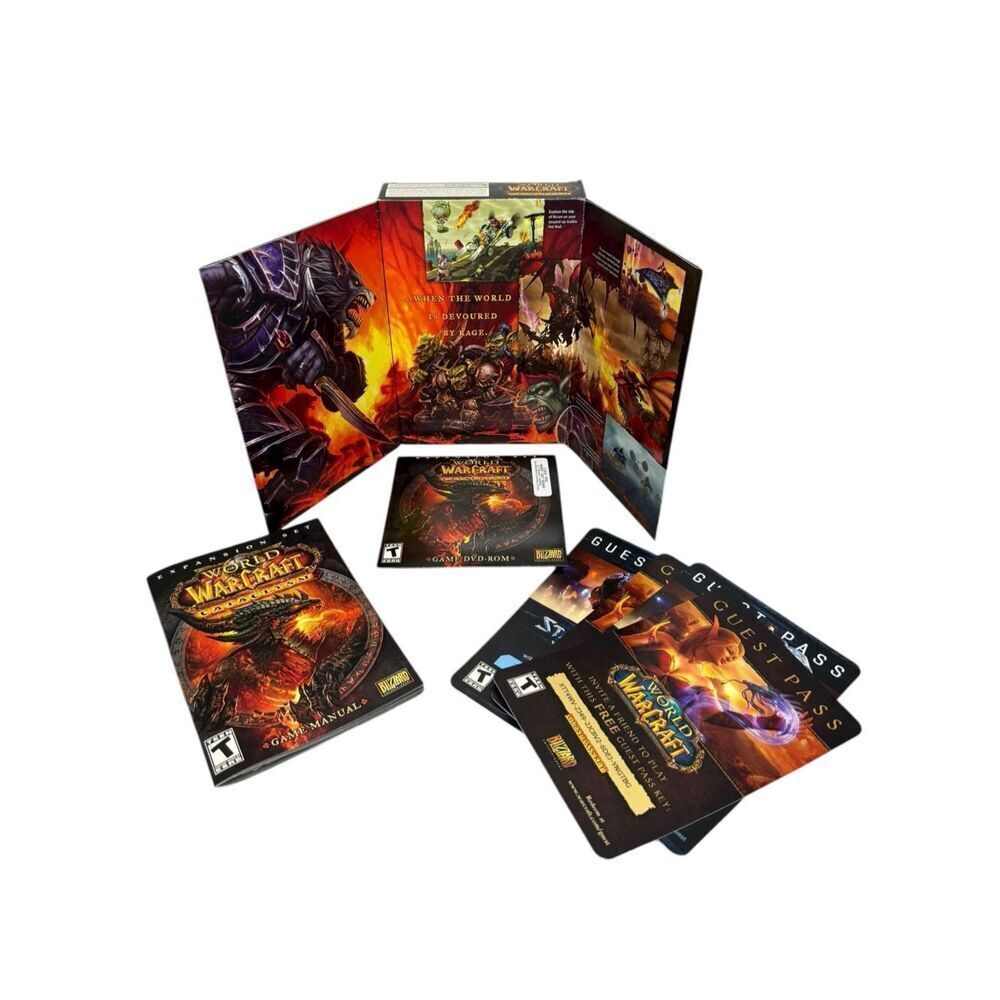 World of Warcraft Cataclysm PC Video Game Expansion Set CIB - Picture 3 of 4